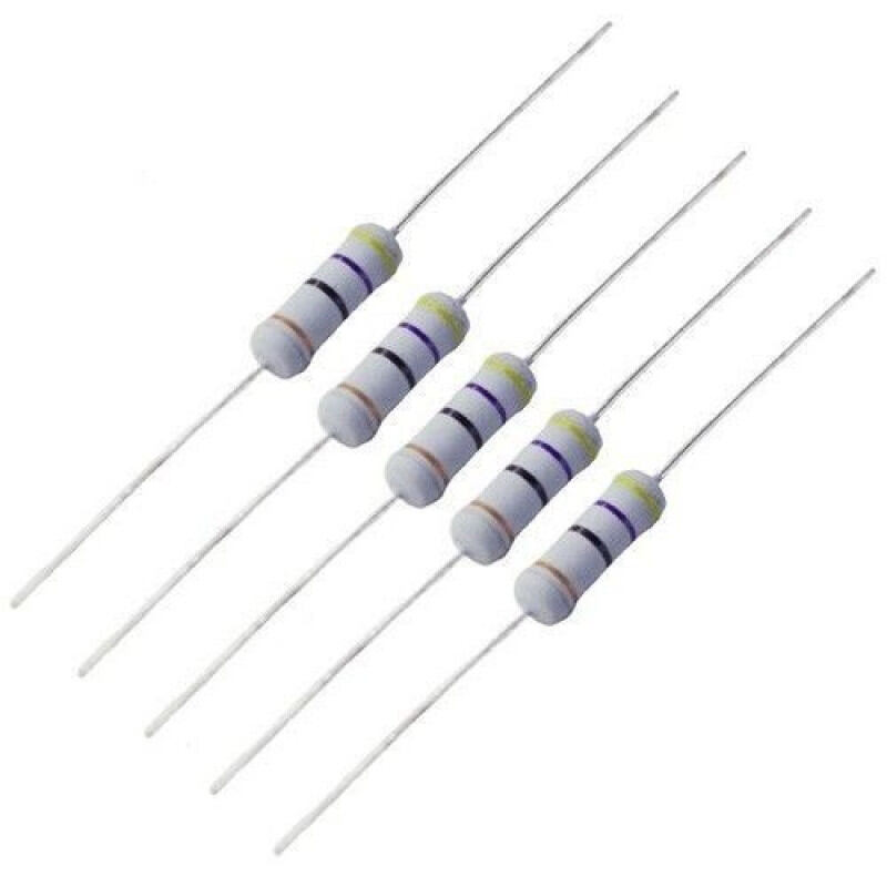 Picture of 25pcs 1W 3.3K Ohm Metal Film Resistor