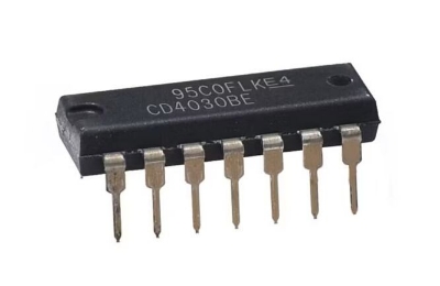 Picture of CD4030BE Quad XOR Logic Gate IC DIP-14 CMOS IC for Electronics & Robotics DIY Friendly