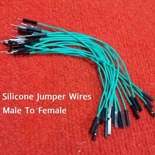 Picture of 5Pcs- Silicone Male To Female Jumper Wires Cables