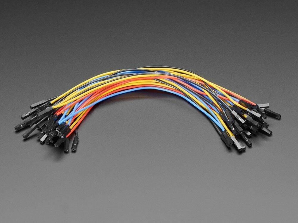 Picture of 5Pcs- Silicone Male To Female Jumper Wires Cables