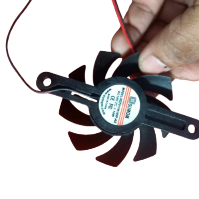 Picture of 18V DC Cooling Fan 2.5 Inch for Induction Cooker, 2-Pin Motor Fan,