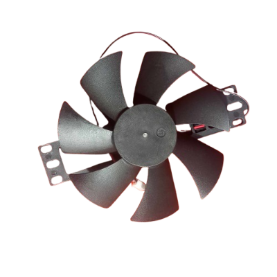 Picture of BLACK 18V Induction Burner Cooling Fan  4-Inch DC 18V Motor 2-Pin Cable High-Speed Quiet Fan for Induction Cooker & Heatsink Cooling