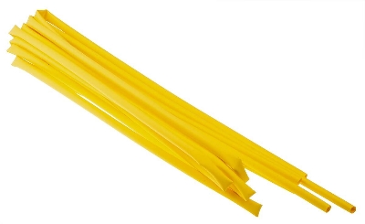 Picture of 2mm Yellow Heat Shrink Tube 2mm  Waterproof Wire Repair & Insulation Sleeve - 3Gauge