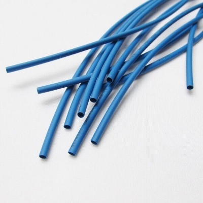 Picture of 3 Gauge -Blue 2mm Heat Shrink Tubin Flexible Wire Insulation & Connector Repair Sleeve