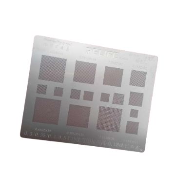 Picture of High-Quality RELIFE RL-044 IC Reballing Steel Stencil for Smartphone Repair