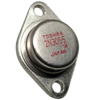 Picture of 2N3055 Power Transistor 100V 15A 115W TO-3 NPN  High-Power Audio & Switching Transistor