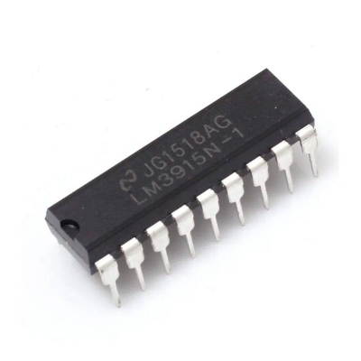 Picture of LM3915 Audio Display IC 10-Segment LED VU Meter Driver for DIY Amplifier