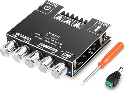 Picture of MT-21 2.1CH Digital Power Amplifier Board with Bass, Treble & Volume Control