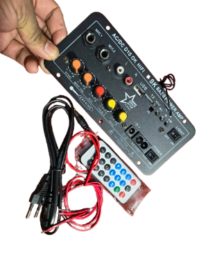 Picture of D10 OK Karaoke Amplifier Board AC/DC Hi-Fi with USB & FM | Clear Sound Output