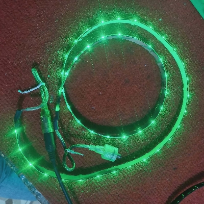 Picture of 1M Green LED Rope Light 12V Flexible Decorative Strip