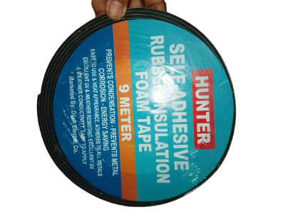 Picture of Hunter Rubber Seal Strip 2in x 9m Self Adhesive Foam Tape for Weatherproof Insulation