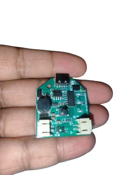 Picture of Portable Fan Boost Control Board 3.7V to 5V/7V/9V  USB Type-C 3-Speed PCB Module
