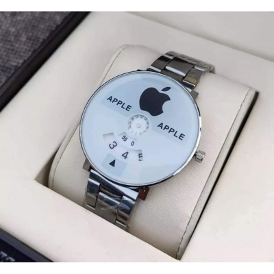 Picture of Stainless Silver Band Quartz Wrist Watch Black Turntable Dial Mens Gift Mens Watches Top Brand Luxury