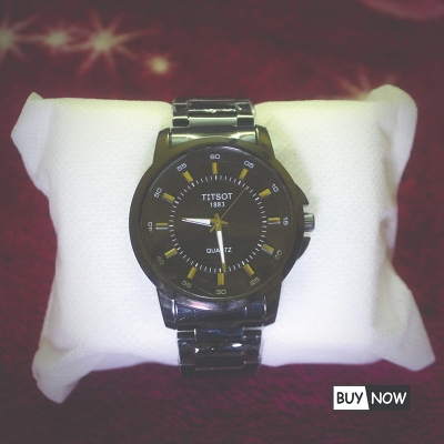 Picture of TITSOT 1853 Quartz Black Mean's Watch