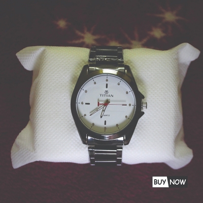 Picture of TITIAN Stylish Black & White Men's Watch