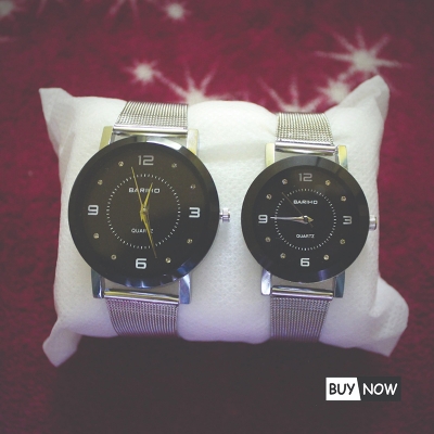 Picture of BARIHO Couple Watch Black- 2 pcs