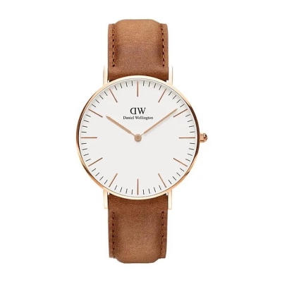 Picture of DW Classic Watch White & Light Brown