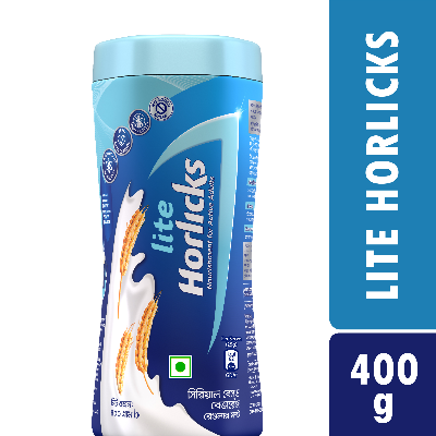 Picture of Horlicks Lite Health and Nutrition Drink Jar 400g (Powder Drink)