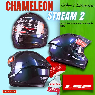 Picture of LS2 FF808 STREAM 2 CHAMELEON FULL FACE HELMET