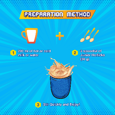 Picture of Junior Horlicks Health and Nutrition Drink Stage-2 Jar 500g (Powder Drink)