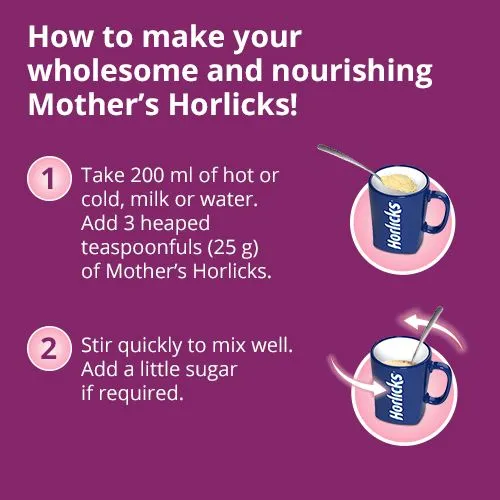 Picture of Mother's PLUS Horlicks Health and Nutrition Drink BIB 350g