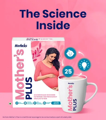 Picture of Mother's PLUS Horlicks Health and Nutrition Drink BIB 350g