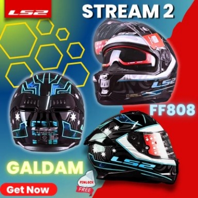 Picture of LS2 FF808 STREAM 2 GALDAM FULL FACE HELMET