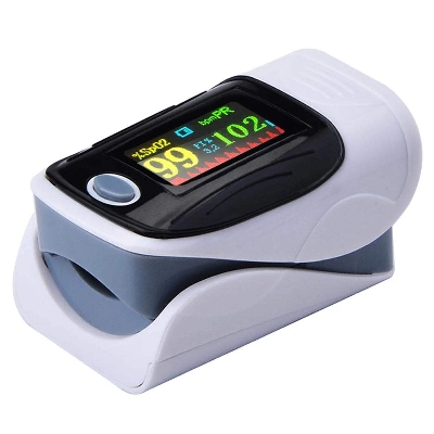 Picture of Oximeter Finger Clip Oximeter Finger Pulse Monitor Oxy Saturation Monitor Heart Rate Meter