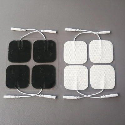 Picture of White Physiotherapy Equipments Self Adhesive Electrode Pads For Electronic Stimulators, Ift, Tens,Ems & Pulse Massagers - Int: One size