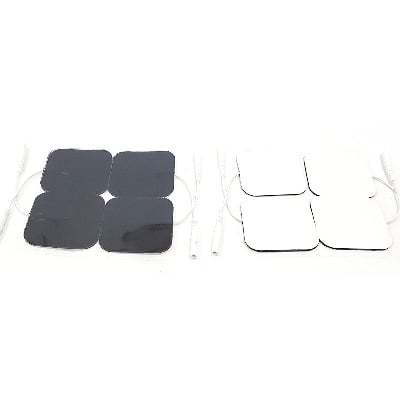 Picture of White Physiotherapy Equipments Self Adhesive Electrode Pads For Electronic Stimulators, Ift, Tens,Ems & Pulse Massagers - Int: One size