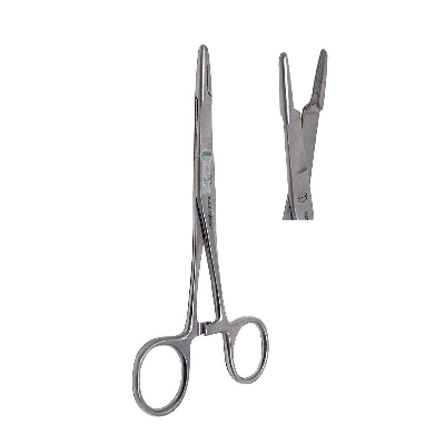 Picture of Olsen Hegar Needle Holder with Scissor - Silver - Int: One size