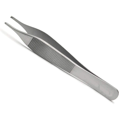 Picture of Adson Tissue Forceps 5" 1X2 Rat Tooth Forcep - Int: One size