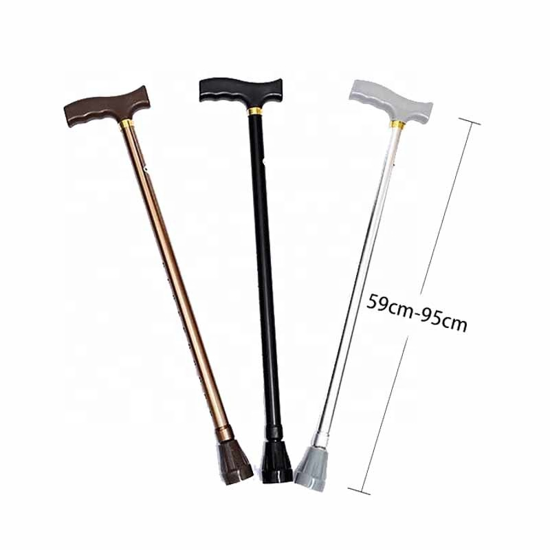 Picture of Lightweight Aluminium Alloy Height Adjusted Canes Walking Sticks for Disabled and Elderly Rehabilitation Therapy Supplies - Int: One size