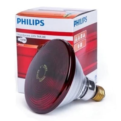 Picture of Philips Infrared Lamp BULB-150W - Red - Int: One size