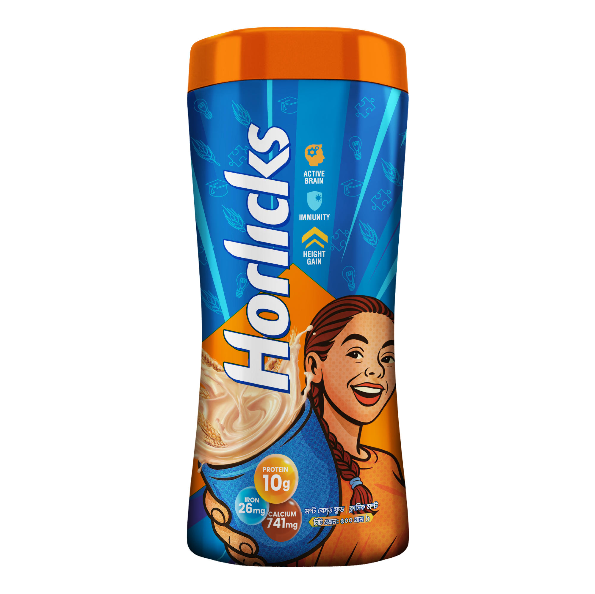 Picture of Standard Horlicks Health and Nutrition Drink Jar 500g
