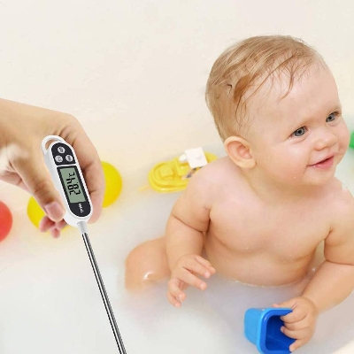 Picture of Digital Kitchen Food Thermometer TP300 Water Oil Thermometer for Meat Cooking Food Probe BBQ Electronic Oven Kitchen Tools - Multicolor - Int: One size