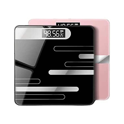 Picture of Digital Electronic LCD Personal Body Fitness Weighing Scale - Black