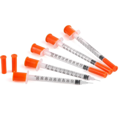 Picture of Insulin Syringe U-100 1ml 31G*5mm 100 Pcs Made in Korea - Multicolor - Int: One size