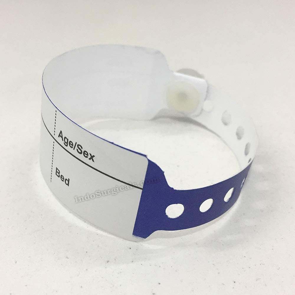 Picture of Patient Identification Band for Pediatric/New Born Baby, PINK Color (Pack of 100 Pcs.) - Int: One size