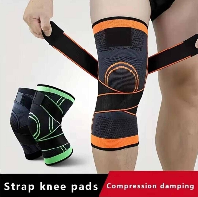 Picture of Knee Pads Compression KneePad Knee Braces For Arthritis Joint Support Sports Safety Volleyball Gym Sport Brace Protector - Multicolor - Int: One size