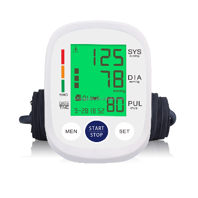 Picture of COMFORT Homely CPort BP Monitor Automatic Accurate Digital Blood Pressure Checking Machine Upper Arm Portable BP Machine (White, Silver) - Multicolor - Int: One size