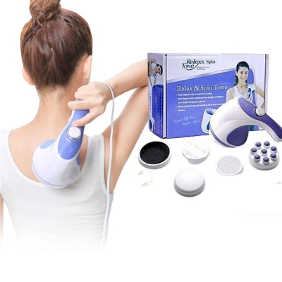 Picture of Electric Vibrating Body Massager Slimming Massager Weight Loss Anti-Cellulite Machine Body Neck Leg Massage Relax Treatments HWC - Int: One size