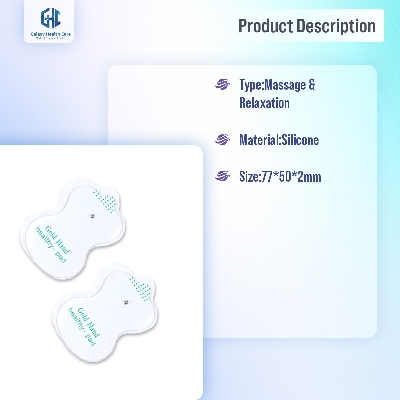 Picture of 2PCS/Lot Electrode Pads Patch For Acupuncture Therapy Machine Body Massager Electrical Muscle Stimulator Slimming Massage Patch - Multicolor - Int: One size