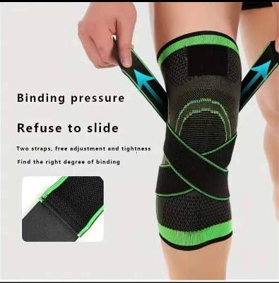 Picture of Knee Pads Compression KneePad Knee Braces For Arthritis Joint Support Sports Safety Volleyball Gym Sport Brace Protector - Multicolor - Int: One size
