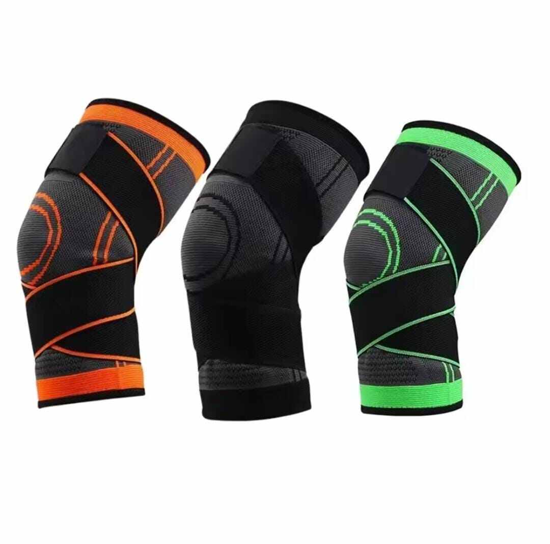 Picture of Knee Pads Compression KneePad Knee Braces For Arthritis Joint Support Sports Safety Volleyball Gym Sport Brace Protector - Multicolor - Int: One size