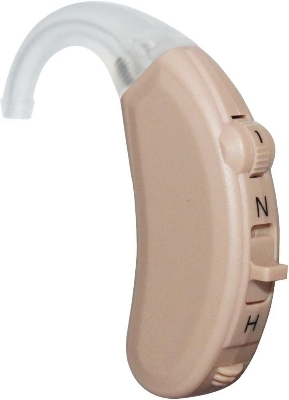 Picture of AXON Instant Fit BTE Suitable For Profound Hearing Loss (N-675) Behind The Ear (1 Year Seller Warranty ) Hearing Aid  (Beige)