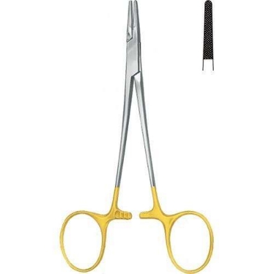 Picture of Generic Needle Holder with T.C 6" - Gold - Int: One size
