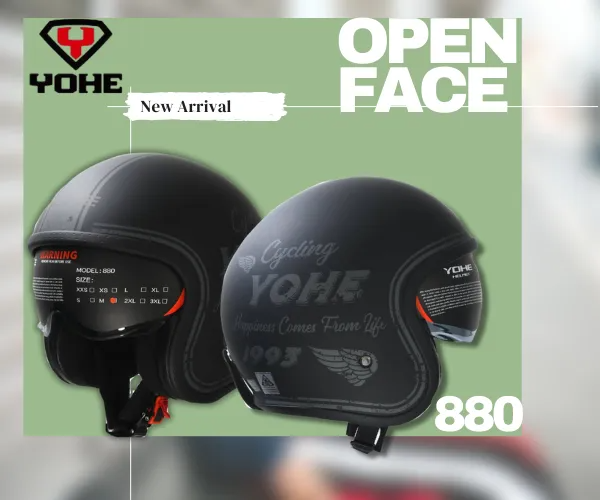 Picture of Yohe Open Face Helmet 880