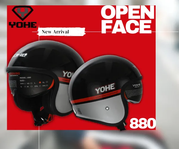 Picture of Yohe Open Face Helmet 880