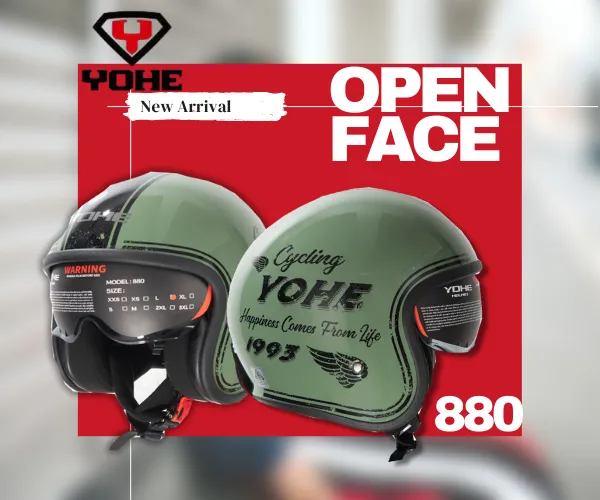 Picture of Yohe Open Face Helmet 880